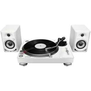 Pioneer DJ PLX-500-W + Pioneer DM-40D-W