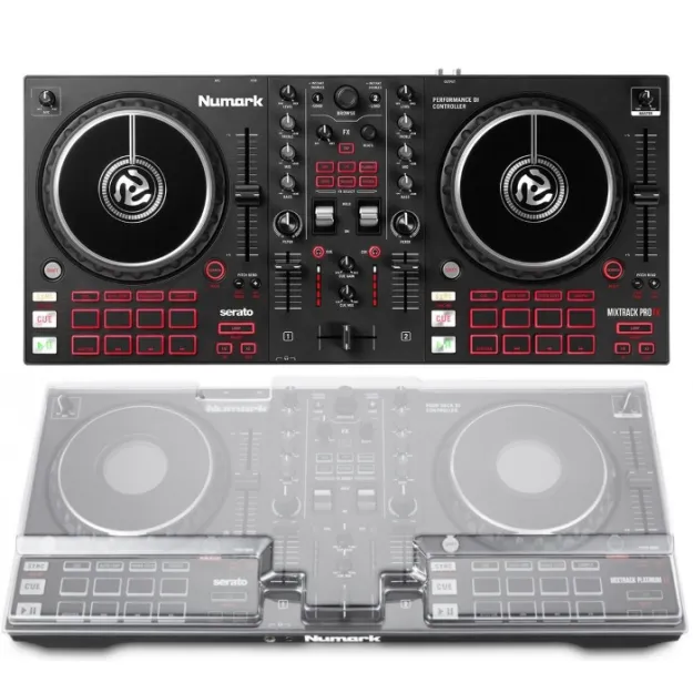 Numark Mixtrack Pro FX + Decksaver Mixtrack Pro FX