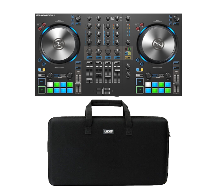 Native Instruments Traktor S3 + UDG Creator Hardcase Large Black