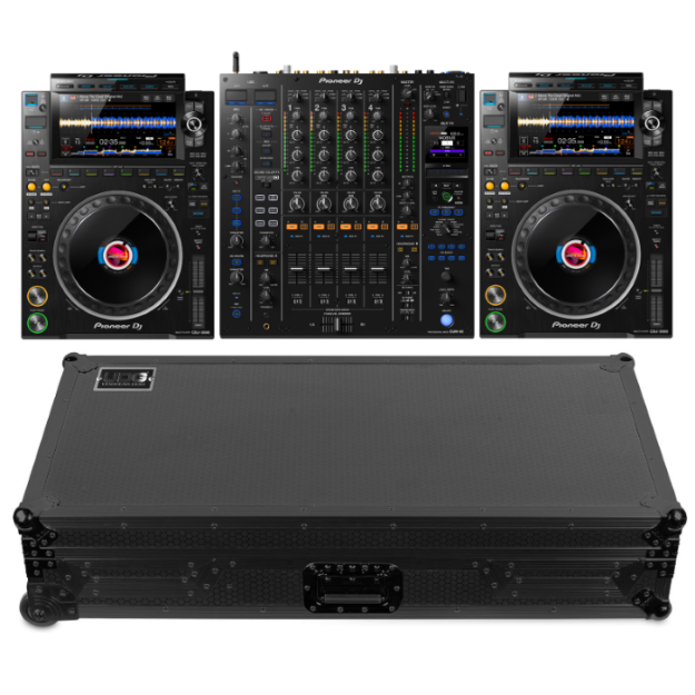 Pioneer DJ CDJ-3000 SET + DJM-A9 + UDG Flight Case CDJ-3000/A9