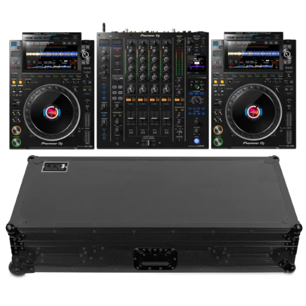 Pioneer DJ CDJ-3000 SET + DJM-A9 + UDG Flight Case CDJ-3000/A9