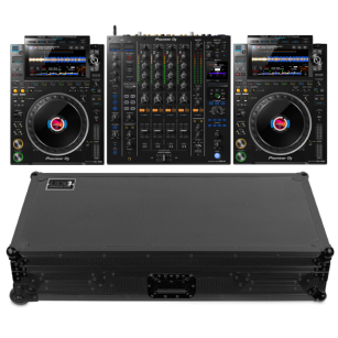 Pioneer DJ CDJ-3000 SET + DJM-A9 + UDG Flight Case CDJ-3000/A9
