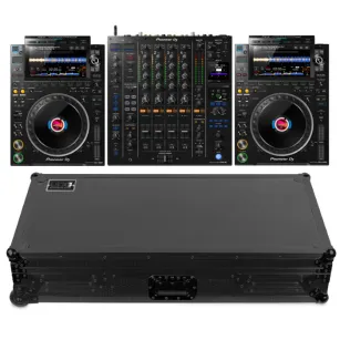 Pioneer DJ CDJ-3000 SET + DJM-A9 + UDG Flight Case CDJ-3000/A9