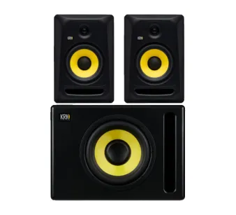 KRK RP5 Rokit Classic 5 Monitor Pack + KRK S10.4