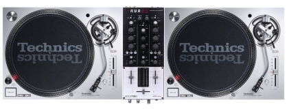 Technics SL-1200 MK7 Silver SET + Ecler NUO 2.0