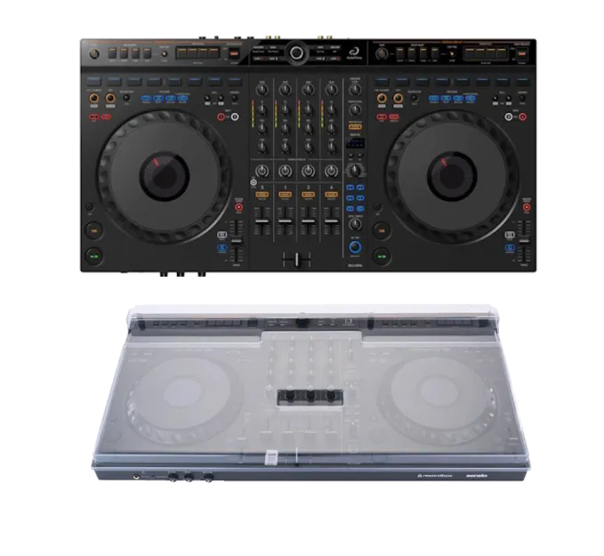 AlphaTheta DDJ-GRV6 + Decksaver DDJ-GRV6 Cover