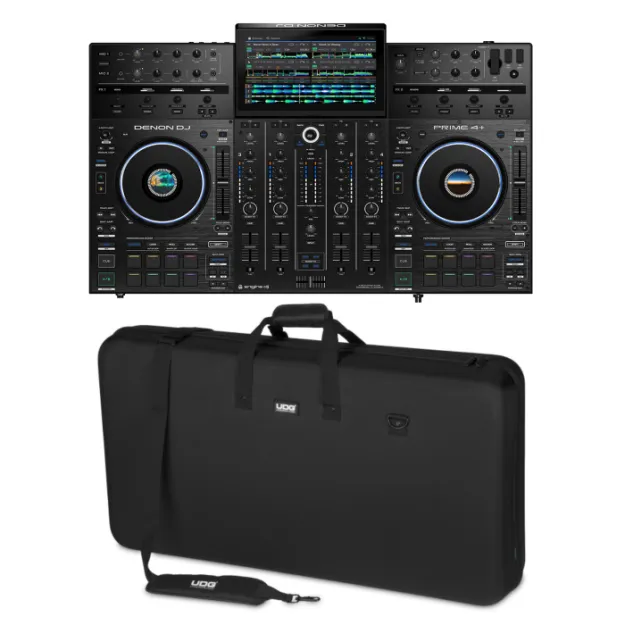 Denon DJ PRIME 4+ & UDG Creator Hardcase Denon Prime 4+