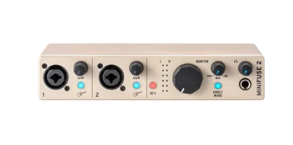 Arturia MiniFuse 2 Champagne