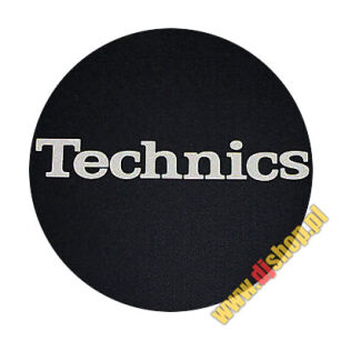 Technics czarne/srebrne (para slipmat)