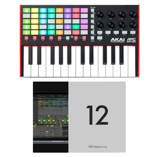 Ableton Live 12 Standard & AKAI APC Key 25 MK2 PAKIET ABLETON LIVE STANDARD !