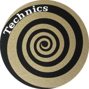 Technics złota spirala (para slipmat)