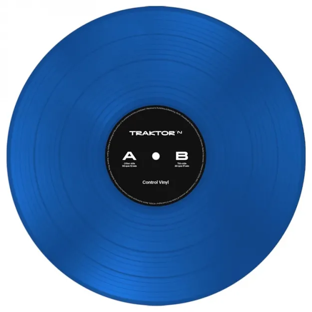 Native Instruments Traktor Control Vinyl BLUE