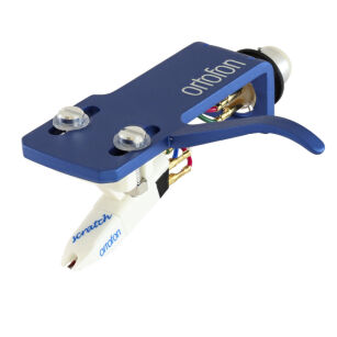 Ortofon OM Scratch White + headshell SH-4 Blue