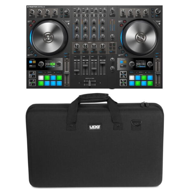 Native Instruments Traktor Kontrol S4 MK3 + UDG Creator Hardcase Traktor S4 MK3