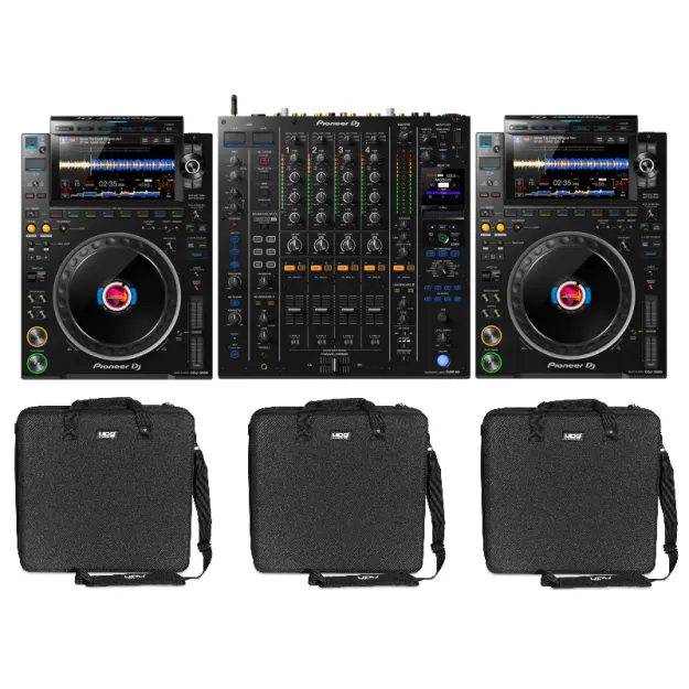 Pioneer DJ CDJ-3000 SET + DJM-A9 + UDG Creator Hardcase SET