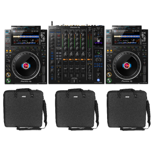 Pioneer DJ CDJ-3000 SET + DJM-A9 + UDG Creator Hardcase SET