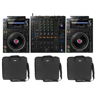 Pioneer DJ CDJ-3000 SET + DJM-A9 + UDG Creator Hardcase SET
