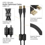 UDG Ultimate Audio Cable USB 2.0 A-B Black Straight 2m - 5