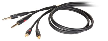 Die Hard DHG535 2x mono jack M - 2x RCA M 3m