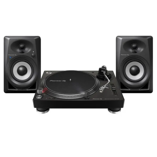 Pioneer DJ PLX-500-K + Pioneer DM-40D-BT