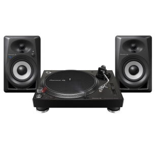 Pioneer DJ PLX-500-K + Pioneer DM-40D-BT