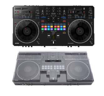 Pioneer DJ DDJ-REV5 + Decksaver Pioneer DDJ-REV5 Cover