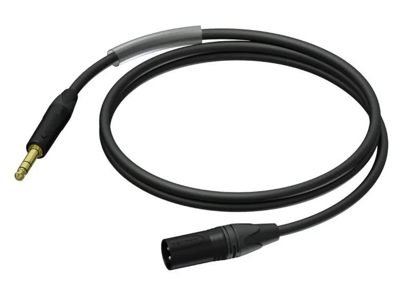 ProCab PRA724 XLRm-jack stereo 1,5m