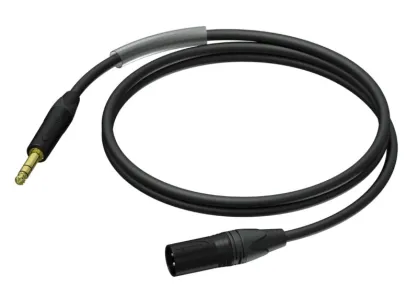 ProCab PRA724 XLRm-jack stereo 1,5m
