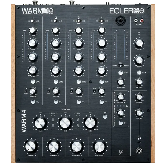 Ecler WARM4 + Ecler slipmats GRATIS !