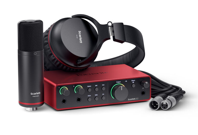 Focusrite Scarlett 2i2 Studio 4th Gen