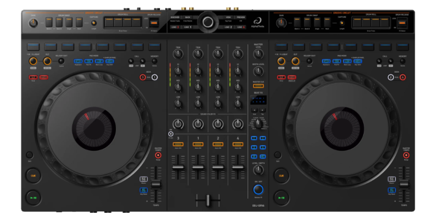 AlphaTheta DDJ-GRV6 + AlphaTheta DJC-GRV6 Bag