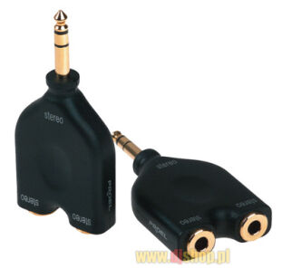 Die Hard adapter GL DHPA140 stereo mini jack M - 2 x stereo mini jack F