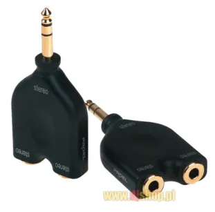 Die Hard adapter GL DHPA140 stereo mini jack M - 2 x stereo mini jack F