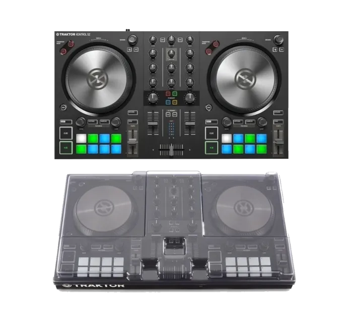 Native Instruments TRAKTOR KONTROL S2 MK3 + Decksaver NI S2 MK3 Cover