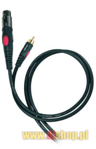Proel DH580 RCA M - XLR F 3 m