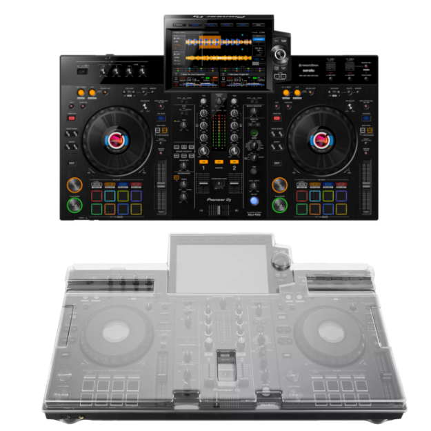 Pioneer DJ XDJ-RX3 + Decksaver Pioneer XDJ-RX3 Cover