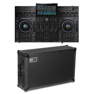 Denon DJ PRIME 4+ & UDG Flight Case Denon Prime 4+