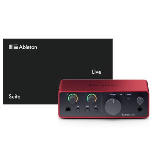 Focusrite Scarlett Solo 4Gen & Ableton Live 12 Suite