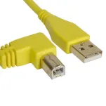 UDG Ultimate Audio Cable USB 2.0 A-B Yellow Angled 2m - 2