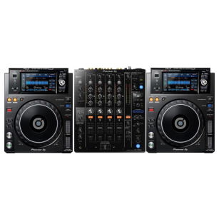 Pioneer DJ XDJ-1000MK2 SET + DJM-750MK2
