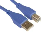 UDG Ultimate Audio Cable USB 2.0 A-B Blue Straight 1m - 2