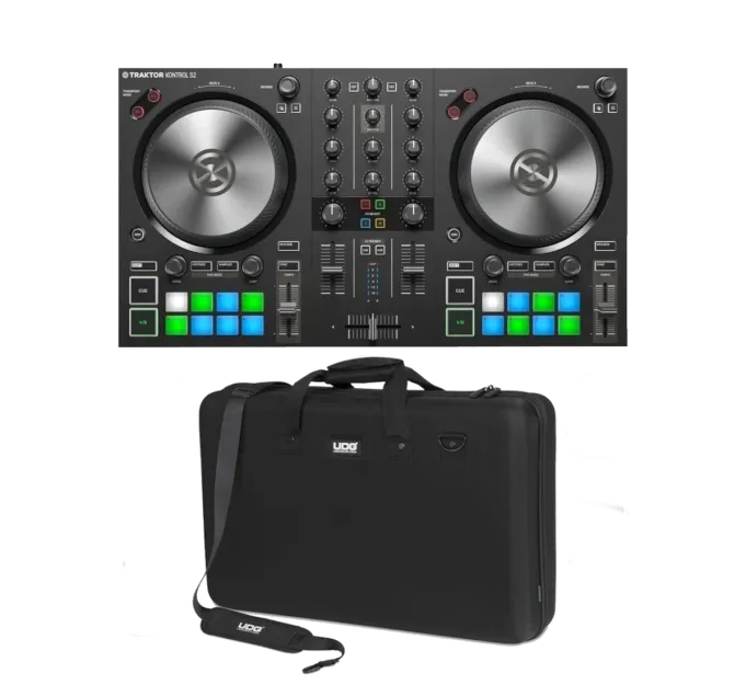 Native Instruments TRAKTOR KONTROL S2 MK3 + UDG Creator Hardcase Black
