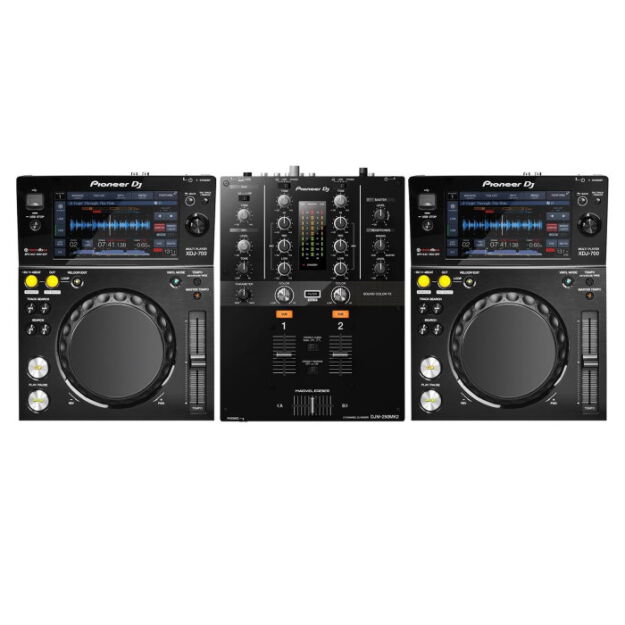 Pioneer DJ XDJ-700 SET + Pioneer DJ DJM-250MK2