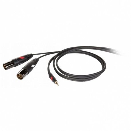 Die Hard DHG595 mini stereo jack M - 2x XLR M 3m