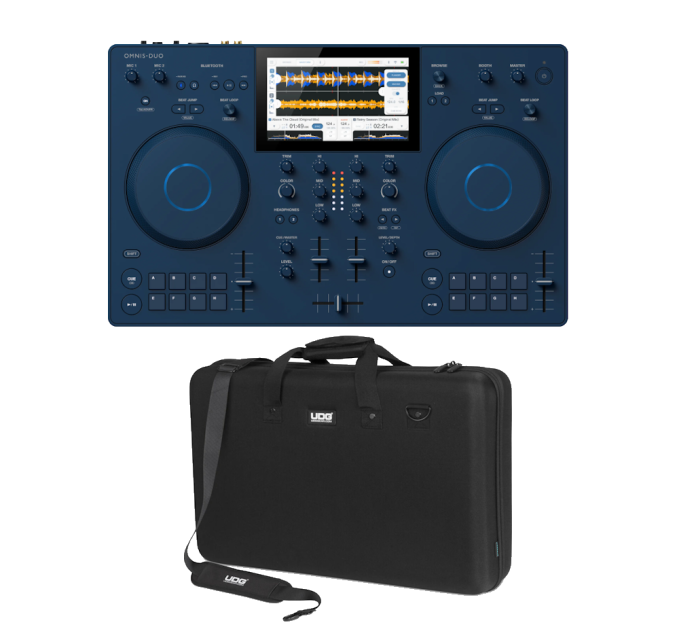 AlphaTheta OMNIS-DUO + UDG Creator AlphaTheta OMNIS-DUO Hardcase Black