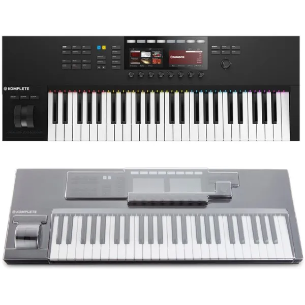 Native Instruments S49 MK2 + Decksaver NI S49 MK2