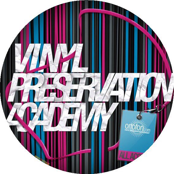 Ortofon Para Slipmat Stripes Vinyl Preservation Academy