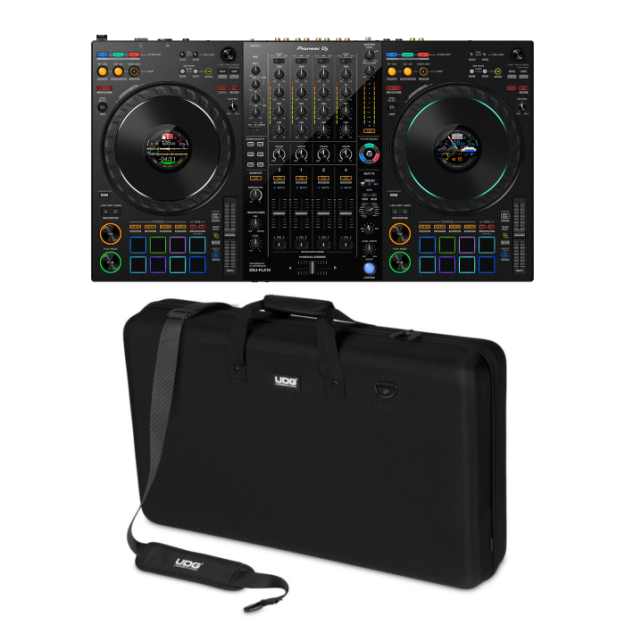 Pioneer DJ DDJ-FLX10 + UDG Creator Hardcase Black U8305BL