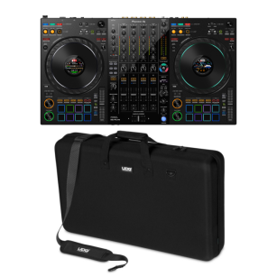 Pioneer DJ DDJ-FLX10 + UDG Creator Hardcase Black U8305BL