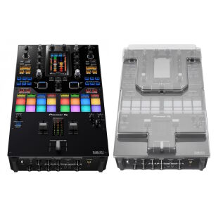 Pioneer DJ DJM-S11 + Decksaver Pioneer DJM-S11 Cover